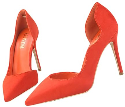 Sexy Tacco A Spillo A Punta Décolleté Donna Classico Ritaglio High Heels Chiuse Davanti Scarpa 10cm da Matrimonio Ufficio Feste Sexy Scarpe (Viola,37)