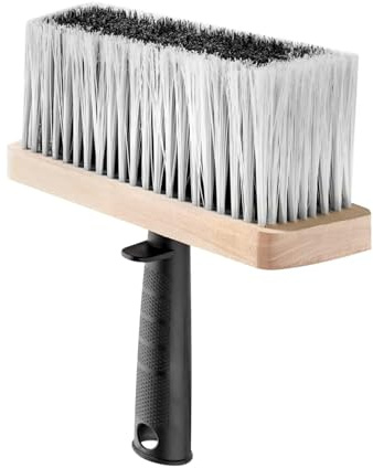 Bangbobi Borstenpinsel, Holz Staubpinsel Quast Flächenstreicher, Tapetenkleister Raufasertapete Tapetenentferner Kleister Vliestapete