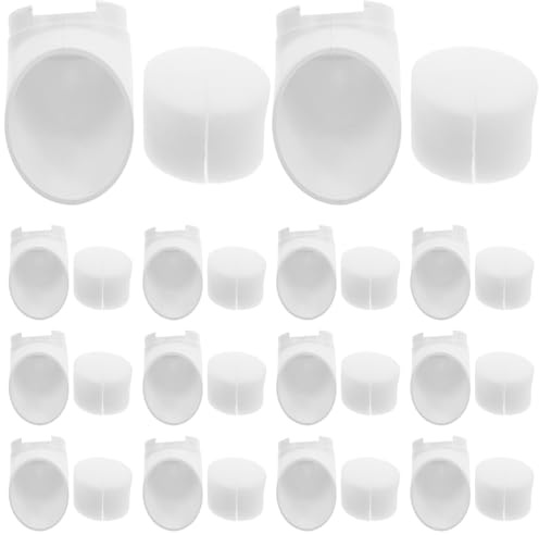 GANAZONO 15 Set Tazze per piantare contenitori Piante Tazza per fioriera White