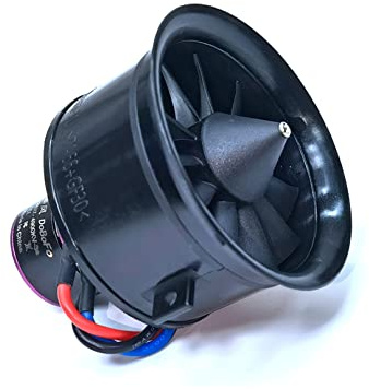 DoBoFo EDF 50mm 4S 4300KV 11 Blades 16.8V Electric Ducted Fan, Hobby RC Jet Engine Propeller, RC Car Engine Parts, High Speed Brushless Motor, Remote Control Model, Replacement Airplane Parts DIY