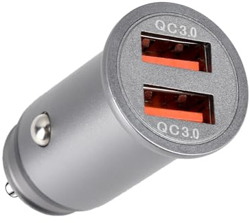 Caricatore Auto USB C PD & QC 3.0 Fast Charging da 36W, Accendisigari Universale 12-24V, Adattatore per iPhone, iPad, Samsung etc
