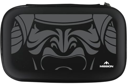 Mission Darts Eva-Darttasche | erhältlich in Ronin & Samurai Grey Style, Schwarz, Samurai-Grau