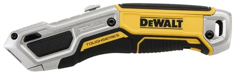 DeWALT TOUGHSERIES™ Heavy-Duty Retractable Utility Knife 2X Longer Life and Debris Resistance Convenient onboard Storage for up to 10 Blades. Supplied with 1 Blade