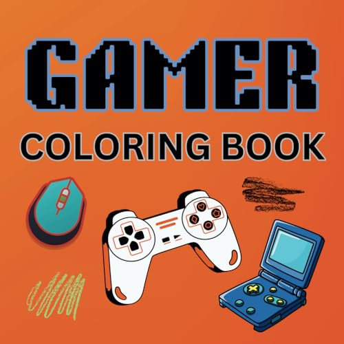 Video Game Console Coloring Book - For All Ages 33 pages 8.5 x 8.5: Unique Coloring Book Features A Variety of Gaming Consoles, Controllers, and Iconic Gaming Setups