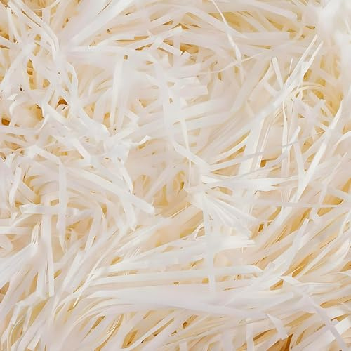 Trimming Shop 100gm Beige Shredded Tissue Paper