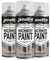 JENOLITE Machinery & Lawnmower Paint | BATTLESHIP GREY | Multi Surface Aerosol Paint | Corrosion Resistant For Long Lasting Finish | 3 x 400ml