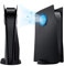 Mcbazel Placche PS5 con Slot di Raffreddamento, Piastra di Ricambio Antigraffio e Antipolvere per PS5 Disc Edition – Nero (Non compatibile con PS5 Slim/Pro)
