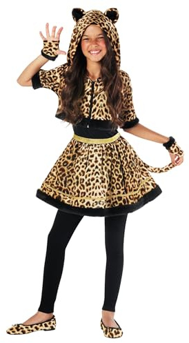 Morph Leopard Cat Girl Costume Kids, Girls Cat Costume, Leopard Print Dress Girls, Halloween Costumes For Kids, Small