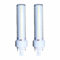 YinzPlus LOT de 2 5.79 pouces Ra 90 G24D-1 24D-2 24D-3 24D-4 LED Ampoule 12 watts 1200 lumens Blanc froid 6000K Se Brancher 2 épingle PL Lampe Compacte PLC LED Tube CFL Lumière