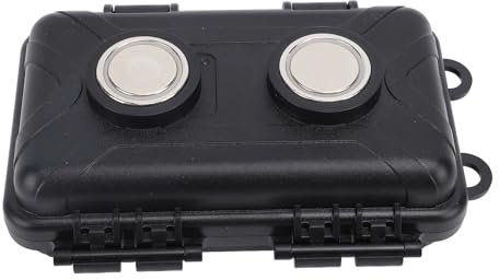der Scatola Portachiavi Magnetica per Auto 3x8,5x4,5 Cm con 4 les - Custodia Magnetica per Chiavi Se - Portachiavi Magnetica per Veicoli