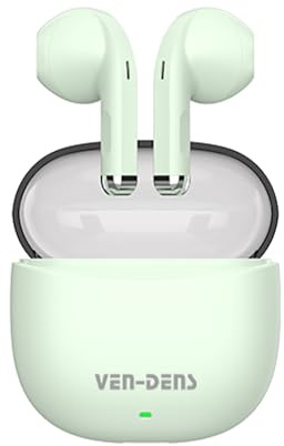 AMPLE Wireless Earbuds For Xiaomi Redmi Note 15 15 Pro 5G /Redmi Note 13 Pro 14 12, (BT030) Bluetooth 5.4 Earbuds with Microphone, Pop-ups Auto Pairing Hi-Fi Stereo Sound Headset (GREEN)