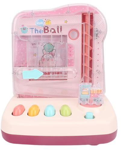 Dilwe Kids Track Ball Game Machine, Puzzle Rolling Ball Toy Interactive Mejora el Pensamiento Lógico para el Tiempo de Juego, Las Opciones de Juego Variadas Fomentan la Vinculación Familiar Vibrante