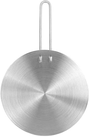 SOLUSTRE Induction Cooker Adapter Plate Stainless Steel Heat Diffuser Thermal Guide Plate for Induction Hob Cookware Use