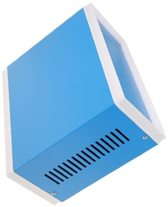 NUOBESTY Scatola Elettronica in Alluminio per Progetto Elettrico Design Versatile e Produzione di Precisione, per Setup Elettronico Fai-da-te, Colore Blu Elegante