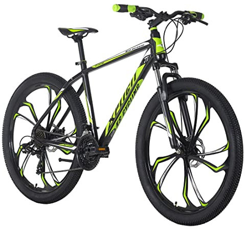 KS Cycling Mountainbike Hardtail 27,5'' Xplicit schwarz-grün RH 53 cm