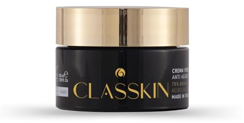 Crema Viso Donna Uomo 50 ml, Azione Antirughe, Anti-Età, Rigenerante e Lenitiva per Pelle più Soda e Tonica con Acido Ialuronico, Niacinamide, Bava di lumaca Bio 75%, Olio Di Jojoba e Vitamina E