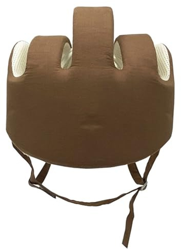 funifuni Cagoule de Protection pour Personnes âgées, Casque en éponge Respirante, Chapeau de Protection de la tête pour Personnes âgées et Patients pour éviter Les Chutes et Les Chocs