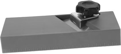 UKCOCO Outils de plantation à main raboteuse à main raboteuse d'angle pour le travail du bois rabot manuel rabot outil de coupe de bandes de chant coupe-ébavurage plan de bloc acier Noir