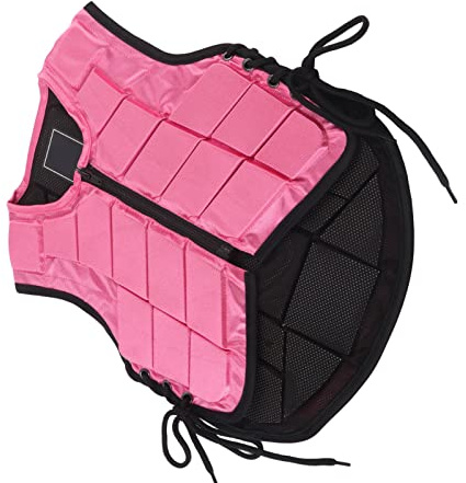 Dioche Skydd Barn Barn Ridväst för Foam Vadderat Kroppsskydd Design för Bekväm Ridning