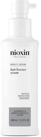 Nioxin Hair Booster Serum – Schutzbehandlung ohne Ausspülen für das Haar mit fortschrittlicher Ausdünnung – mit Pfefferminzöl (100 ml)