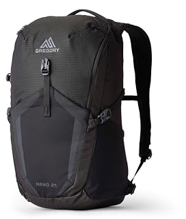 Gregory Nano 24 – Ryggsäck, 53 cm, 24 L, 0,59 kg, Svart (Optisk svart), Svart (optisk svart), 53H x 28W x 23D cm, Avslappnad