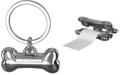 matissa® PawCharm Bark - personlig hundtagg personlig hundtagg personlig nyckelring - personliga namnskyltar med dolt fack