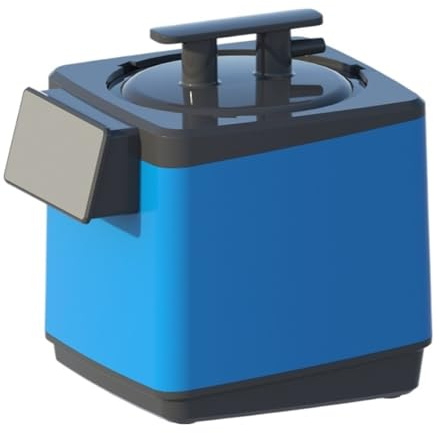 SMTYXS Generador De Vapor, Vaporizador Eléctrico, 2,5l, 1000W, Barril Casero, Sauna, Terapia SPA For Baño Velocidad de Calentamiento rápida(Blue)