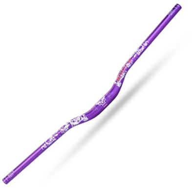 HONSUN Manubrio per mountain bike da strada 31,8 mm MTB manubrio per mountain bike 720 mm/780 mm XC manubrio per bicicletta (colore: colorato) (viola (780 mm))
