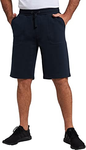 JP 1880 Herren Jay-pi Sweat-Bermuda, Elastikund, Bis 8 XL Hose, Black Slate, 8XL Gro e Gr en EU