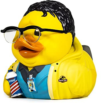 TUBBZ Boxed Edition: Jurassic World Rebirth - Dennis Nedry Cosplaying Rubber Duck Vinyl Figure
