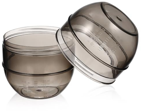 minkissy Bol de coloration pour cheveux - Pour mesurer les cheveux - Double échelle - Pour fournitures de salon