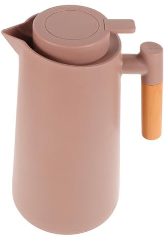 Amosfun Bottiglia Termica Isolata Sottovuoto Caraffa Con Coperchio e Maniglia Adatta Per Caffè e Bevande Materiale Stabile e Resistente Facile Da Trasportare