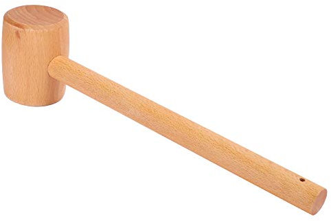 Mxtech Maillet, Marteau en Bois, Haute dureté Confort préhension Racine Sculpture Polissage Plateaux de thé pour Le Travail du Bois pour la Sculpture sur Bois