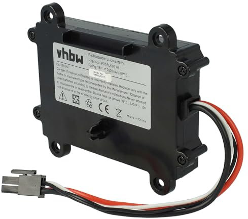 vhbw Akku kompatibel mit Bosch Indego XS 300, S 500 Rasenmäher (2000mAh 18V Li-Ion)