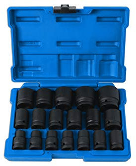 Laser 6648 Impact Socket Set 1/2D 18pc