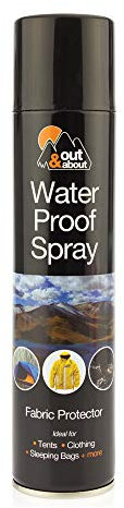 Waterproof Spray Fabric Protector 3 X Use On Tent Camping Fishing Hiking Clothing Tents Sleeping Bags Rucksacks Shoes Boots Brand New