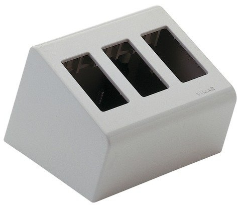 Vimar Serie 8.000 – Scatola Tavolo 3 Modulo 60 mm serie 8000 Avorio