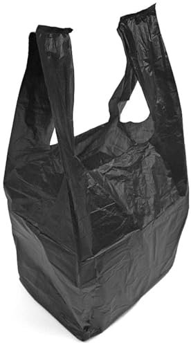 100 Pack Adult Nappy Disposal Bags Black 10% Thicker Nappy Sacks Odour Free Sanitary Disposal Bags Easy Tie Handles Nappy Bags 8x13x18''