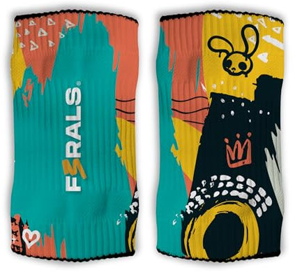 F3RALS ® Schweißband Handgelenk | Saugfähig Sport Schweißbänder - Atmungsaktiv Tennis Fitness Cross Training Unisex