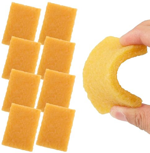 8 Gomas de Borrar de Goma,Adhesivo de Goma Duradero y Borrador de Residuos,Quitar la Cinta de Pegamento para Papel de Manualidades,Removedor de Adhesivo de Limpieza,Borrador de Pegamento
