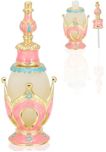 Alipis Essence Bottle Perfume Dispenser Empty Glass Aroma Container for Essential Oil Storage Perfume Bottle for Aroma Diffuser Use