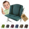 BambiniWelt by Rafael K. Ersatzbezug [Bezug Sitzkissen Kissen-Set] Sitzverkleinerer kompatibel mit Stokke Tripp Trapp für Hochstuhl-Kinderstuhl Mod. 1 (meliert Olive)