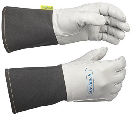 WELDAS SOFTouch Gants de soudage TIG très doux et agréable au toucher 10-1004 (8,5 M))