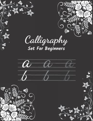 Calligraphy Set For Beginners: 120 Sheet of Calligraphy Practice Paper Hand Lettering Workbook