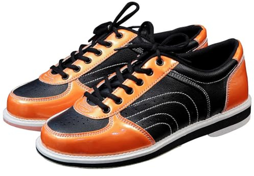 Blissbuilt Unisexe Chaussures de Bowling,Chaussures De Bowling Hommes/Femmes,Chaussures D'entraînement De Bowling,Respirantes Antidérapantes,Casual Bowling Entraîneurs,pour L'intérieur Et L'extérieur