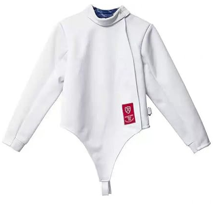 Chaqueta de Esgrima, Uniforme de Esgrima para Entrenamiento Diario, 350 N, Traje de Esgrima para Florete, Espada y Sable, Esgrimistas Diestros