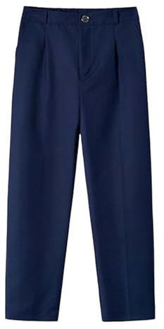 LOLANTA Boys School Trousers, Kids Dress Pants, Children’s Wedding Party Formal Wear, Regular Fit Semi-Elasticated Waistband Uniform Suit Trousers Age 3-13 Years