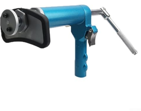 Herramienta de retroceso de pistón operado para ajuste neumático del cilindro de freno, reinicio de pastillas de freno y retorno del pistón de freno, herramienta compacta de ajuste de freno de metal