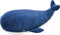 Nemu Nemu Animals 6209851 Plüschtier, Wal Kanaroa, Kuscheltier, extra weich und kuschelig, Stofftier, Designed in Japan, Kuschelkissen, Größe L, 46 cm