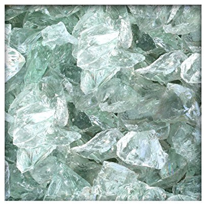 20 kg Glasbrocken Glasbruch Glassteine Glas Gabione 60-120 mm Farbe Kristall